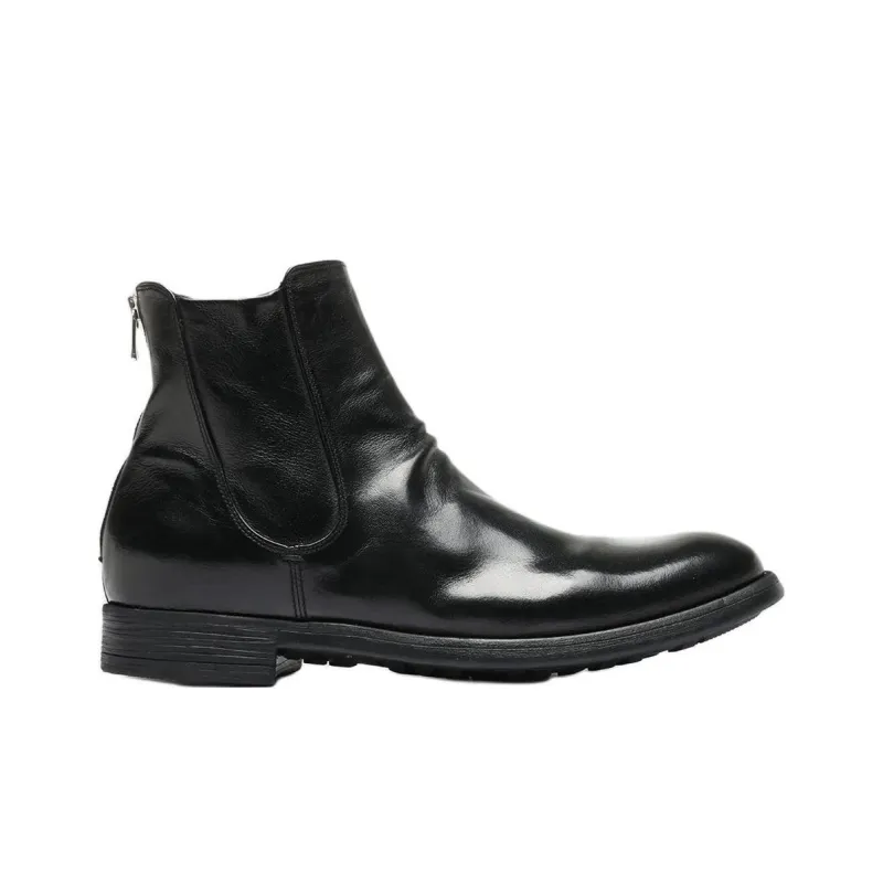Officine Creative Zip-up Leather Ankle Boots-1