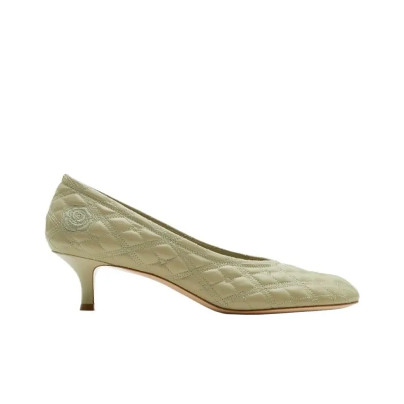 Burberry EKD Baby 45mm Leather Pumps-1