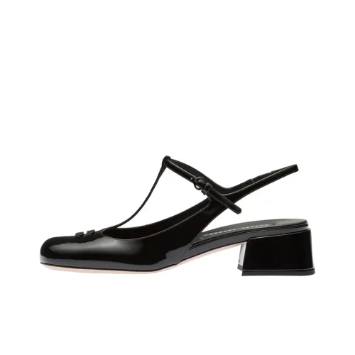 MIU MIU Chunky sandals High sandalss Women's Black