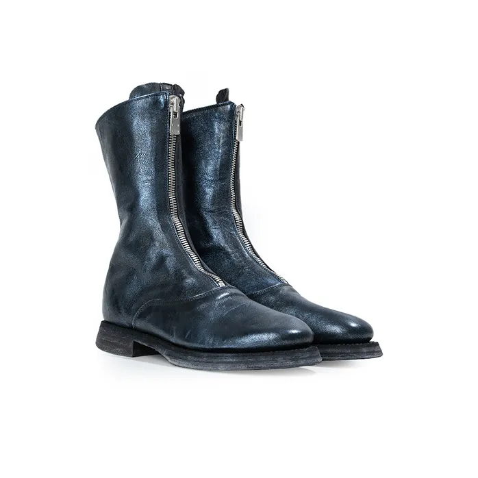 GUIDI Front-zip Ankle Boots-2
