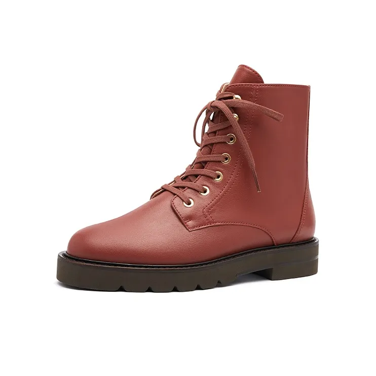 Stuart Weitzman/SW Mila Lift Bootie Ankle Boots Women's Brick Red-3