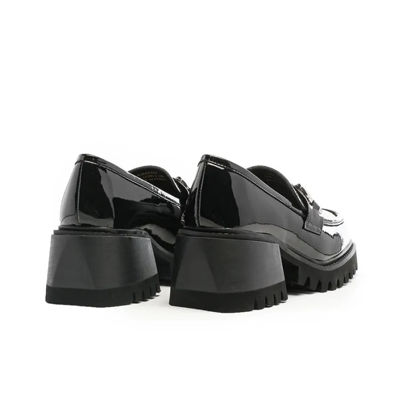 CERRUTI 1881 Chunky Heel High Heels Women's Black-3