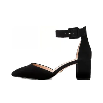 Kurt Geiger London Burlington Chunky Heel High Heels 6cm Women's Black