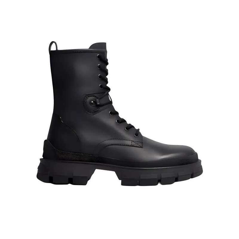 Moncler Hevea Ankle Boots 7.8cm Women's Black-1