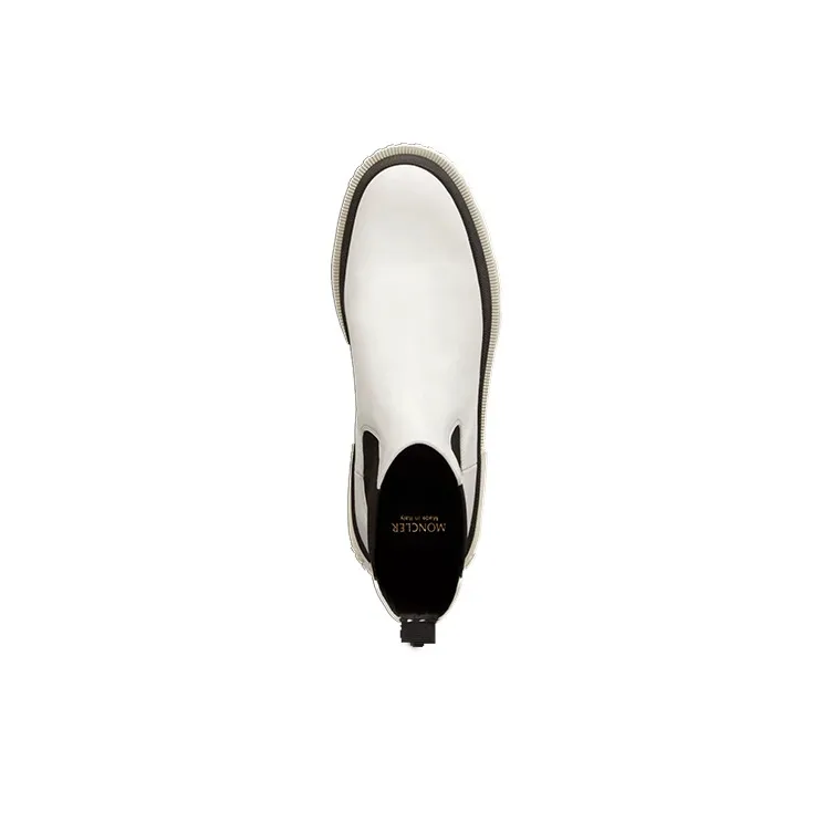 Moncler Chelsea Boots Women's White-1