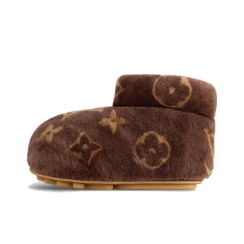 LOUIS VUITTON LV Footprint Low Boot Marron