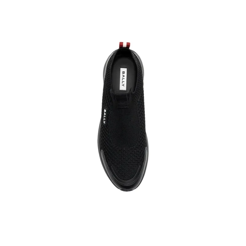 BALLY Logo plaque Slip on Sneakers-4