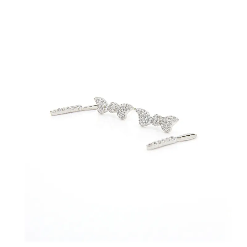Glam Ever Zircon Earrings Women's-4