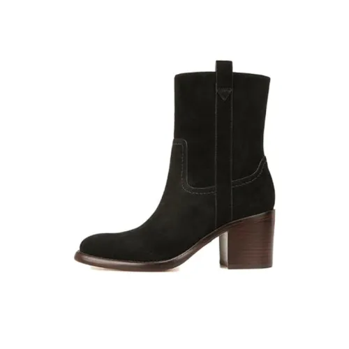 VERONICA BEARD Ankle Boots 6cm Women's Black