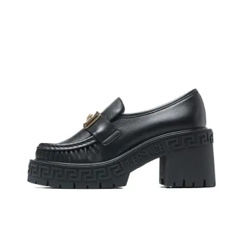 VERSACE Loafers Women's Black