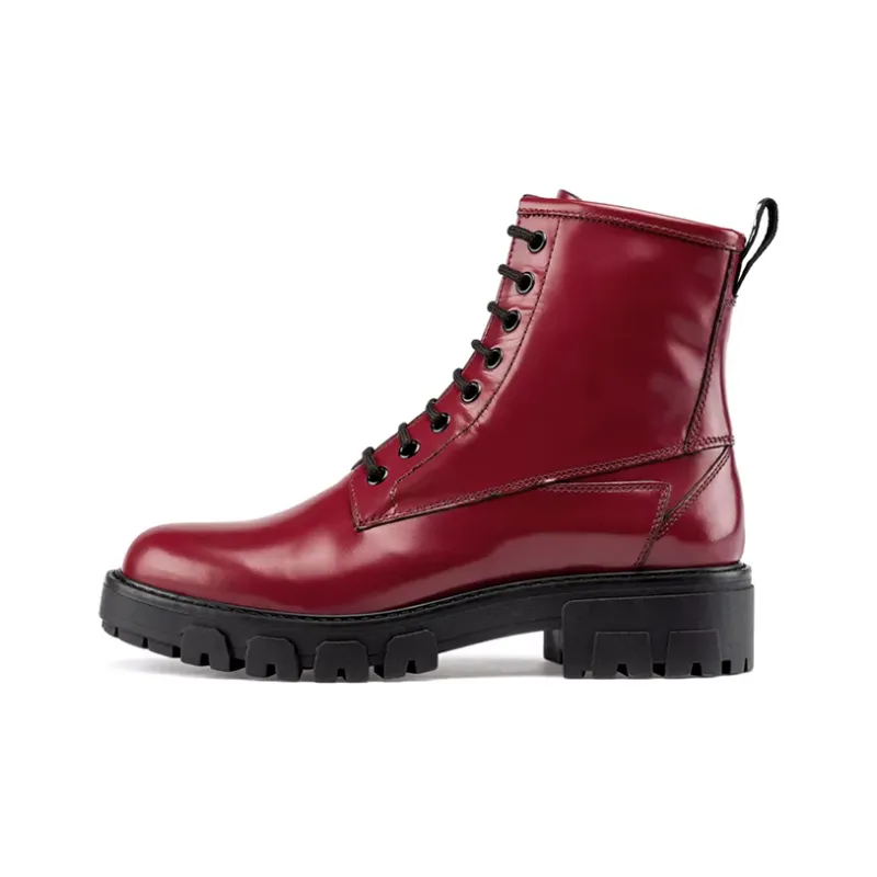 HUGO BOSS Ankle Boots Women's Red-0