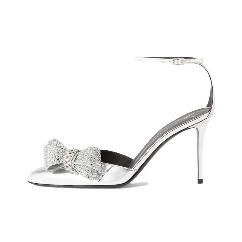 Giuseppe Zanotti Mahrtina 90mm Leather Sandals Women's-0