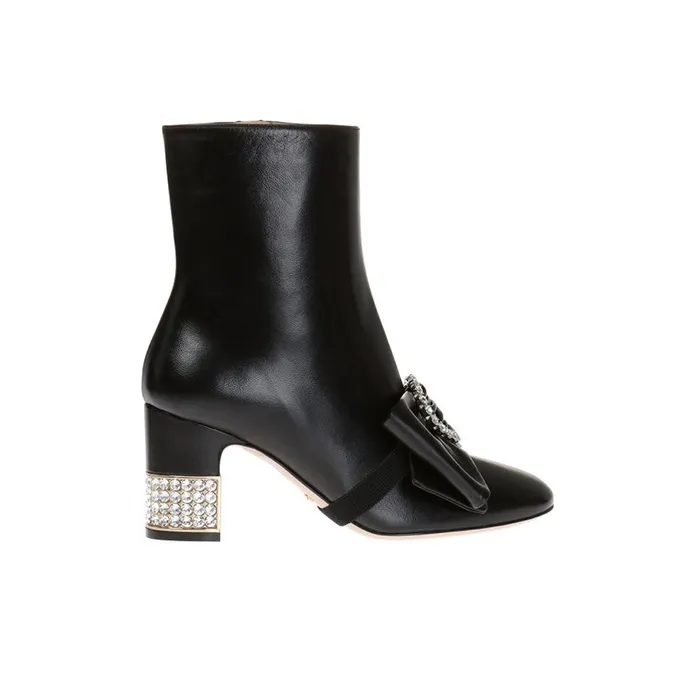 GUCCI Ankle Boots Women's Black-1