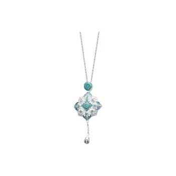 Wylyp Sterling Silver 990 Necklaces Women's