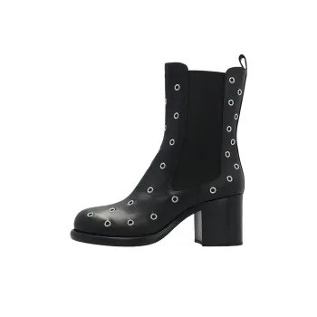 Alaia Short Chelsea Boots Women's Black