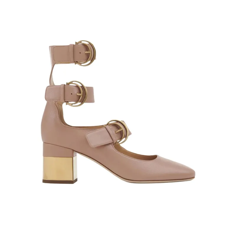 Chloé 65mm Alizè Leather Pumps-1
