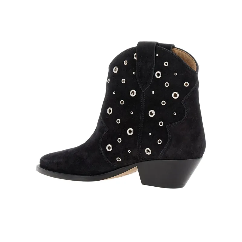 ISABEL MARANT Dewina 40mm Suede Boots-3