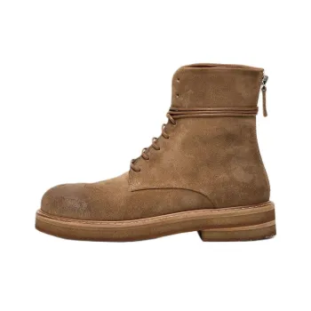Marsèll Round-Toe Lace-Up Ankle Boots Women's