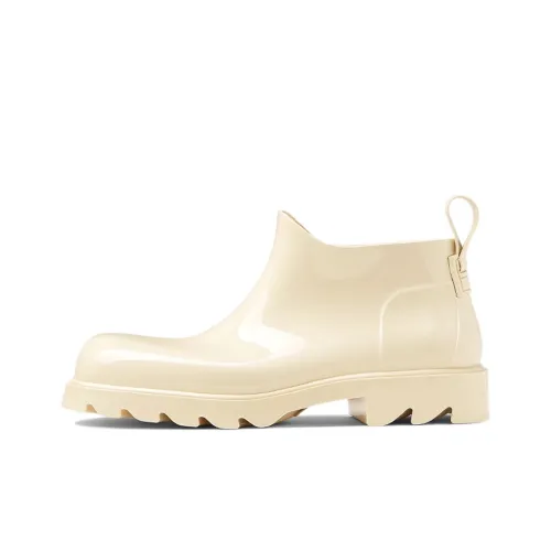 Bottega Veneta Stride Ankle Boots Men's Beige