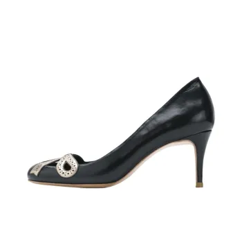 Sarah Chofakian Audrey Slim Heel High Heels 5.5cm Women's Black