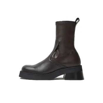 MIISTA Ankle Boots 6cm Women's Brown