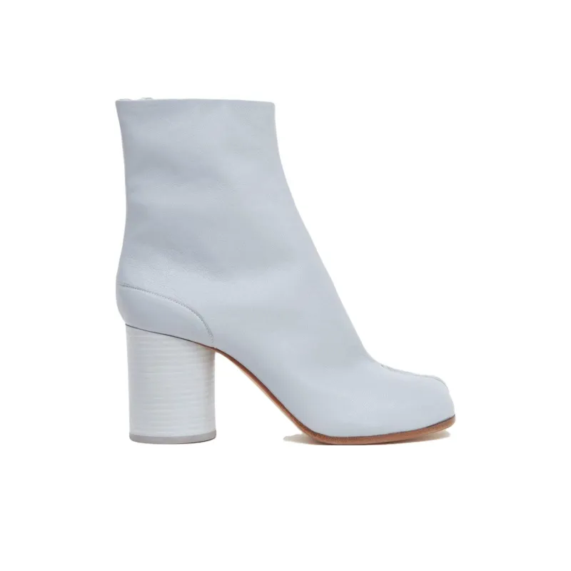 Maison Margiela Tabi 80mm Leather Ankle Boots-1