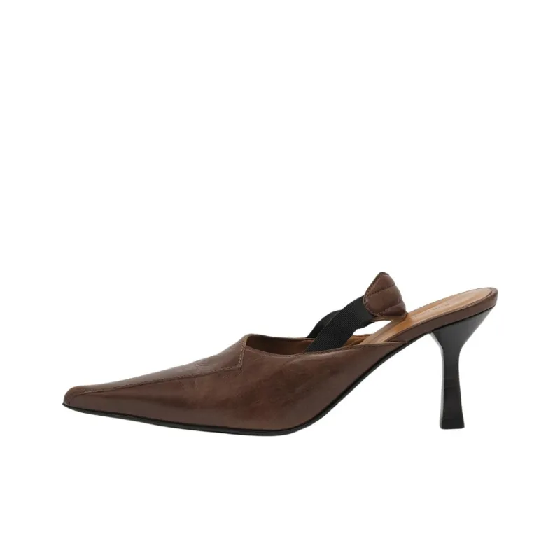 OUR LEGACY Woodstock High Heels 9cm Women's Brown-0