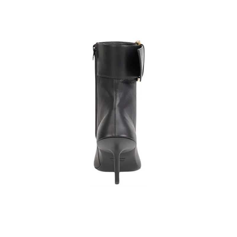 Balenciaga Esse Ankle Boots Women's Black-3