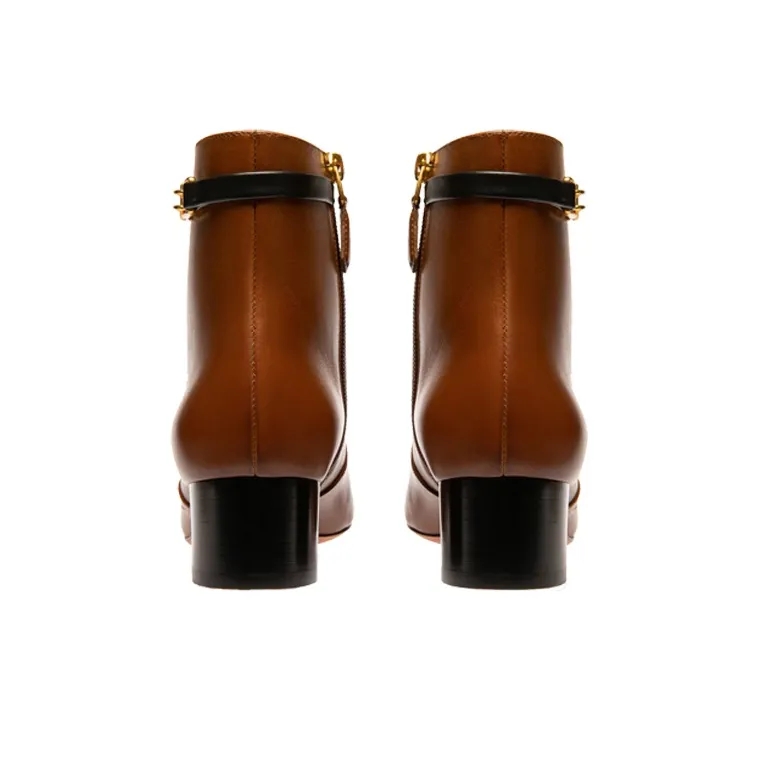 BALLY Doroti Ankle Boots Women's Brown-3