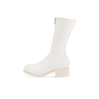 GUIDI PL9 Knee high Boots Women's White