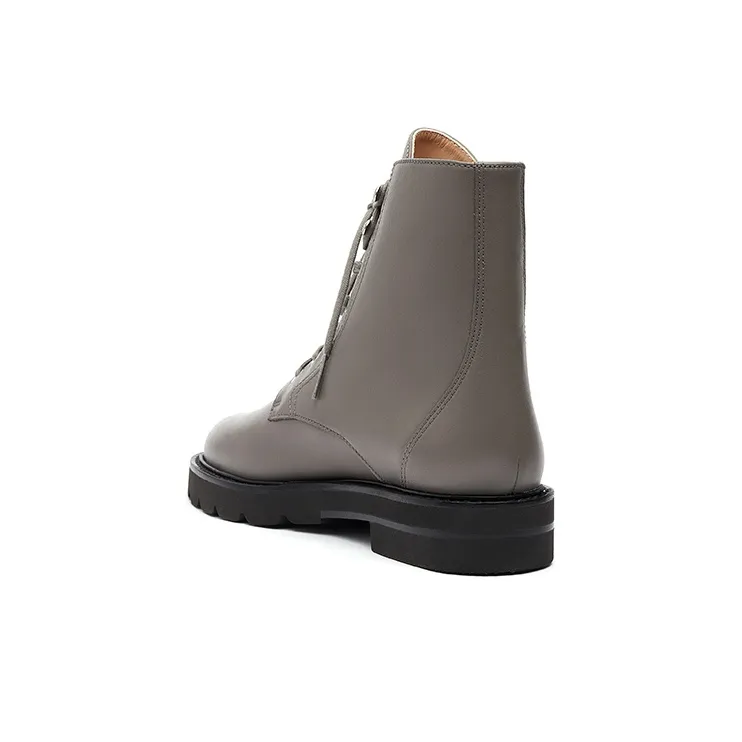 Stuart Weitzman/SW Mila Lift Bootie Ankle Boots Women's Gray-3