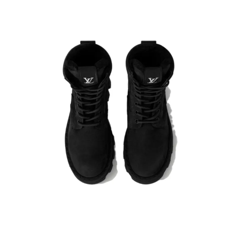 LOUIS VUITTON Ranger Short Martin Boot Men's Black-3