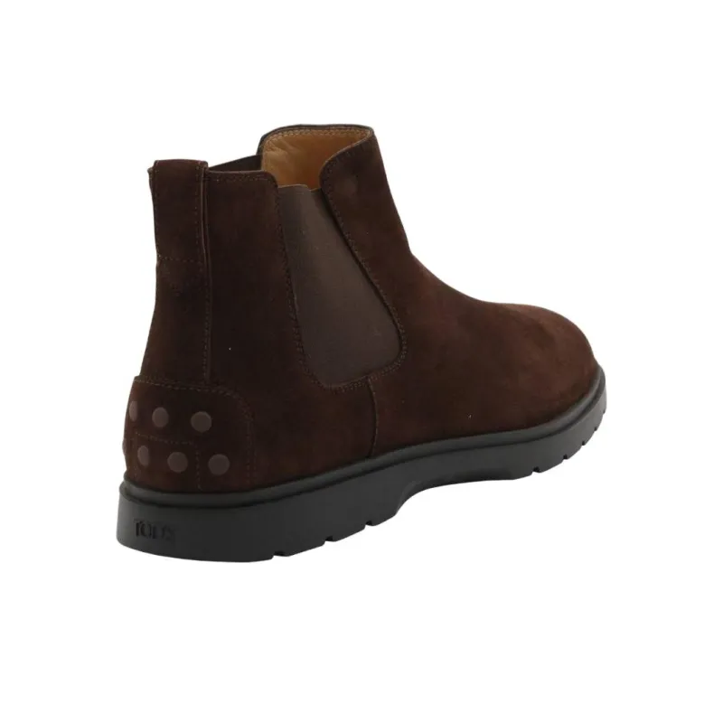TOD'S Tronchetto Round Toe Boots-2