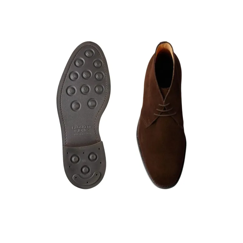 CROCKETT & JONES Chiltern Ankle Boots Men's Brown-4