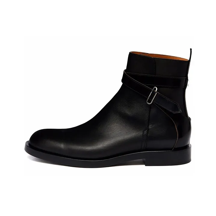 OFF WHITE Paperclip Ankle Boots Black-0