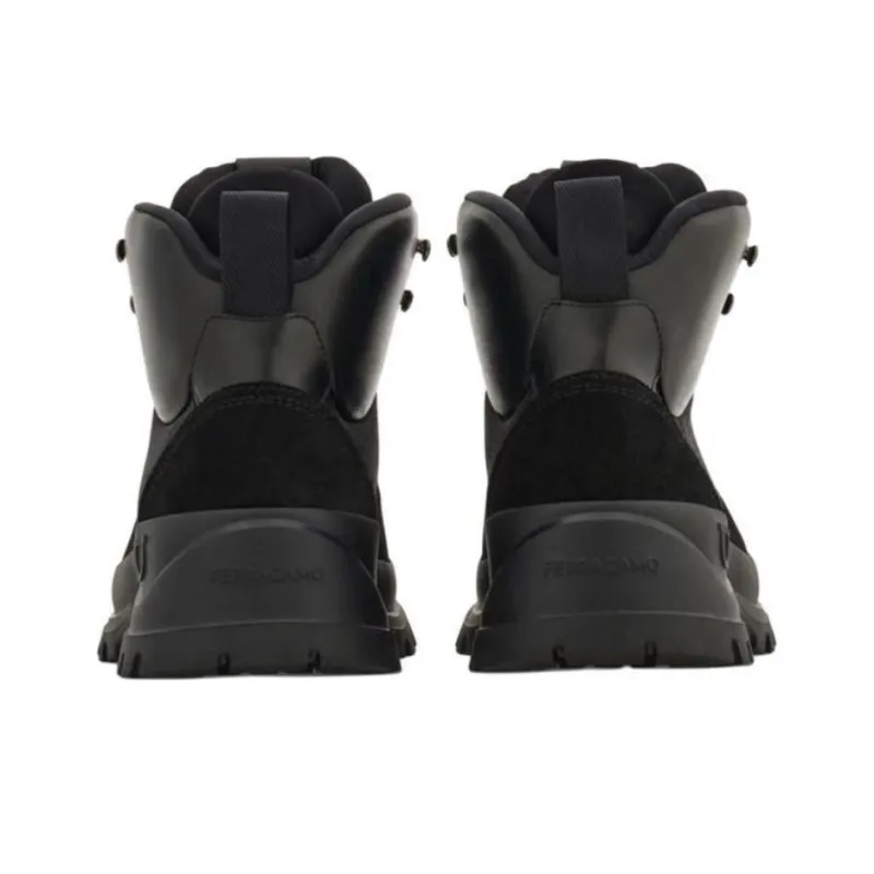 FERRAGAMO Ankle Boots Men's Black-4