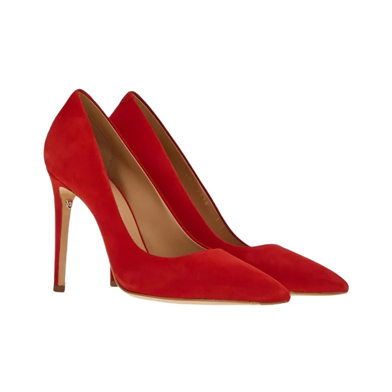 FERRAGAMO Pointed 110mm Suede Pumps-2