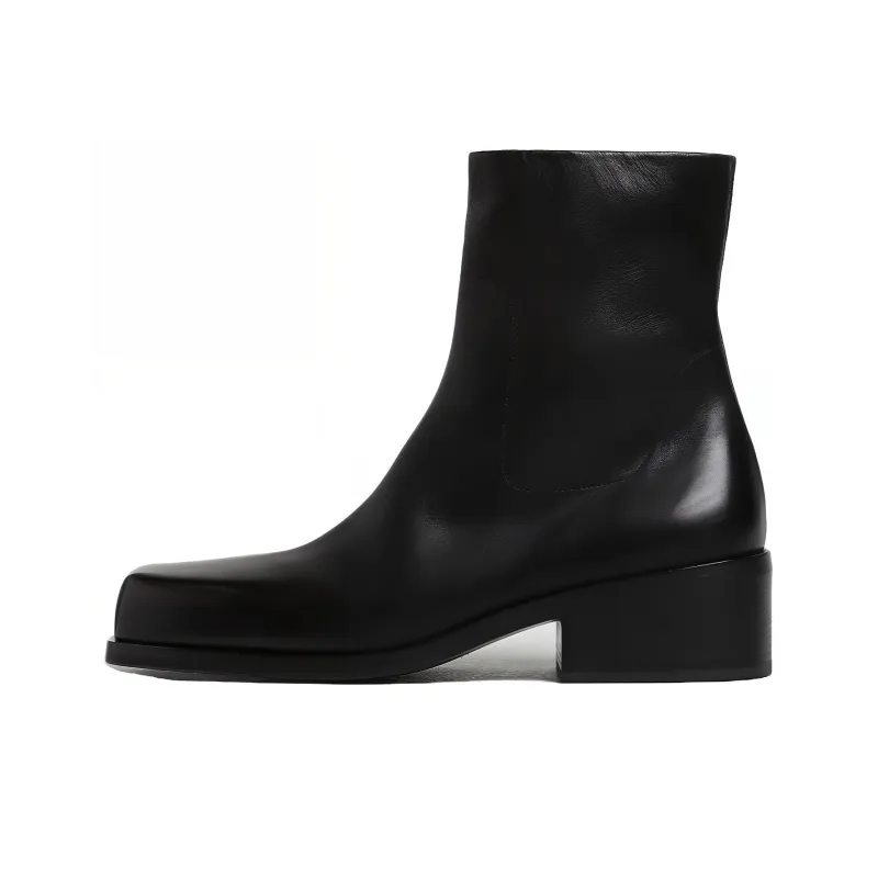 Marsèll Cassello Square Toe Boots-0