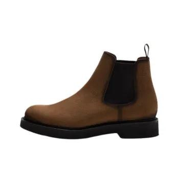 CHURCH'S Leicester Short Chelsea Boots Men's Brown