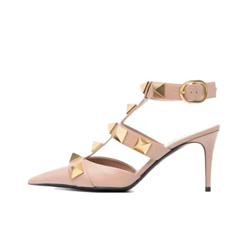 Valentino Garavani Roman Stud Pointed Toe Pumps