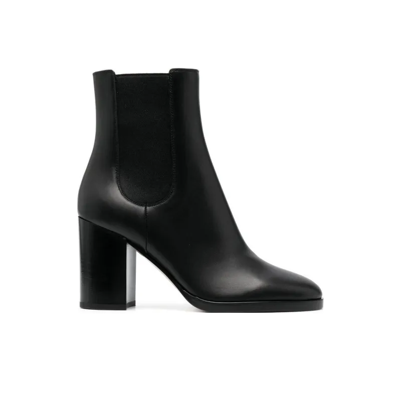 GIANVITO ROSSI 100mm Leather Boots-1
