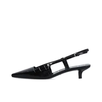 GUCCI 35mm Crocodile-effect Slingback Pumps