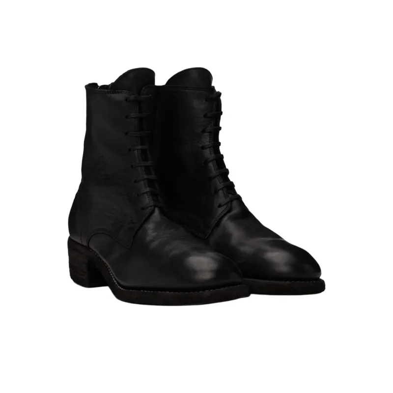 GUIDI Ankle Boots 4.4cm Men's Black-2