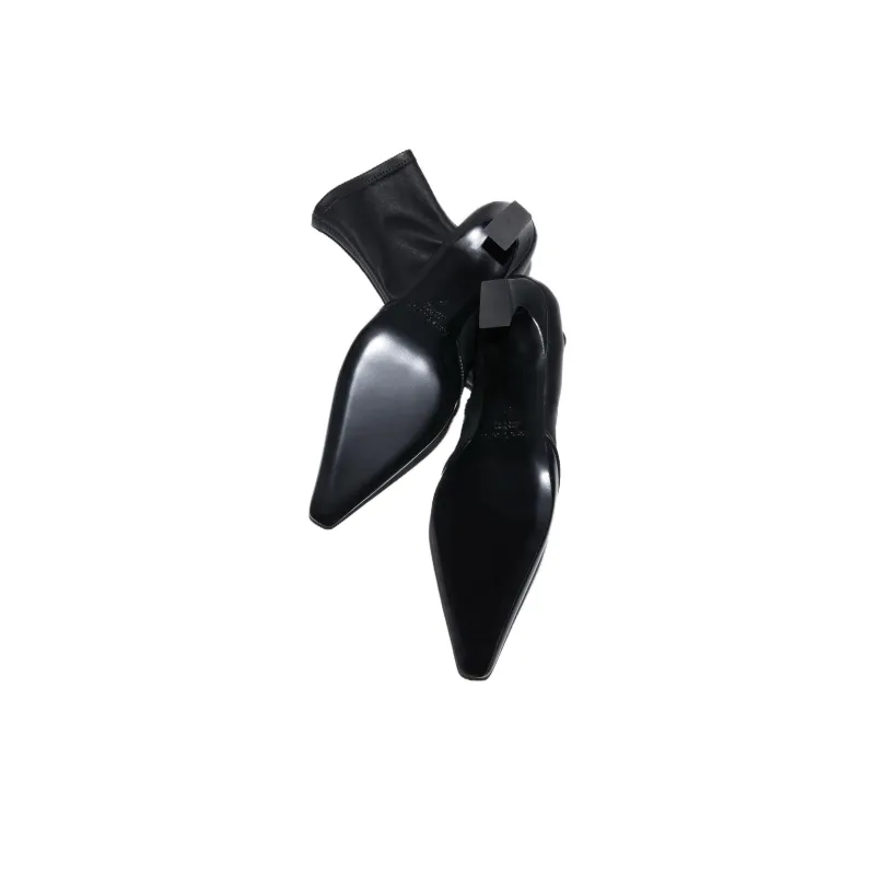 Acne Studios Leather Ankle Boots-3