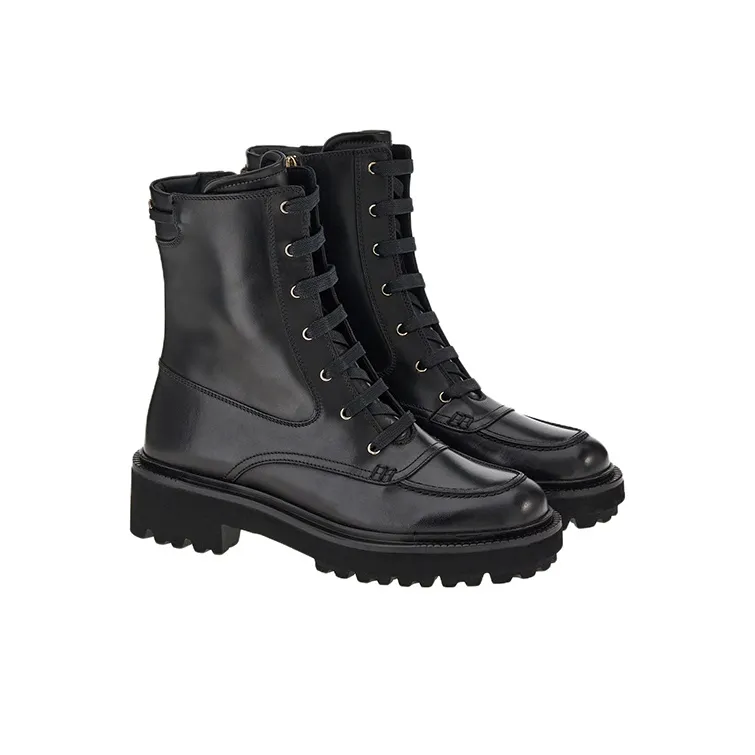 FERRAGAMO Short Fashion Ankle Boots Women's Black-2