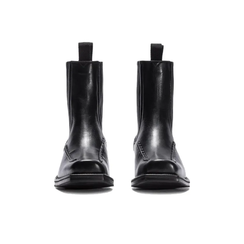 Hereu Agulla 45mm Leather Ankle Boots-3