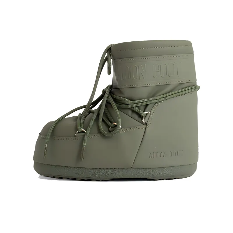 Moon Boot Icon Round Toe Lace Up Moon Boots Women's-0