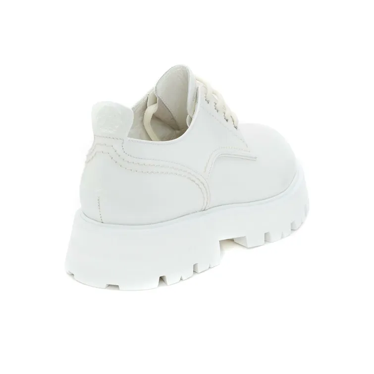 Alexander McQueen Wander Ankle Length Martin Boot Women's White-3