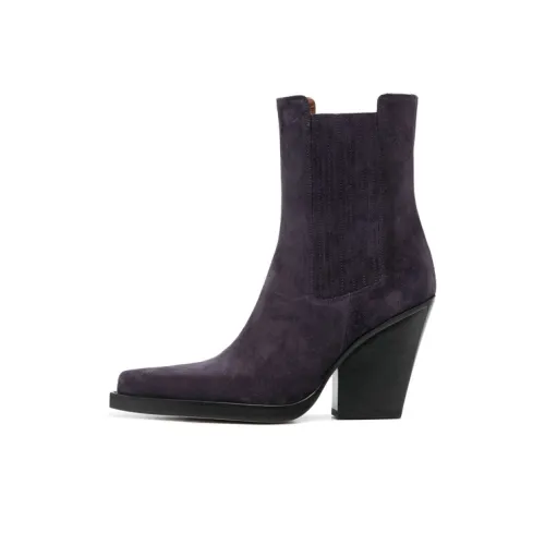 Paris Texas Dallas Short Chelsea Boots Women's Purple