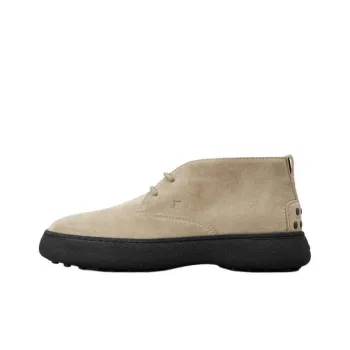 TOD'S WG Ankle Boots Men's Beige